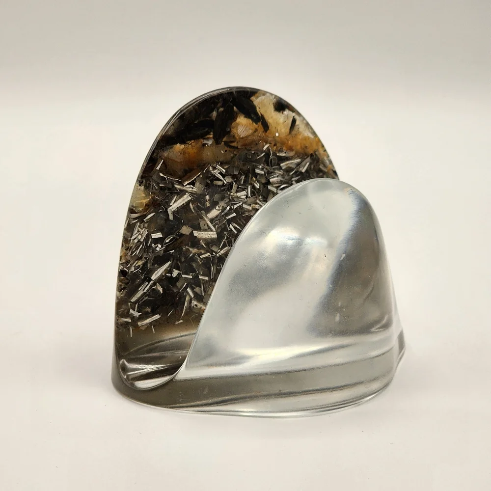 Shield Orgonite Phone Stand, EMF and 5g protection, with healing properties. (1 - Picture 4 of 9